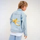 Джинсовый жакет Molo Honore Sun-bleach Blue, цвет голубой, размер 110 (5S25M301.5480) - изображение 6