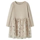Платье Name it Lilly, цвет бежевый, размер 92 (253.13252963.CEME) - изображение 1