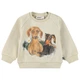 Свитшот Molo Disc Doggy Portrait, цвет бежевый, размер 86 (6W25J202.9634) - изображение 1