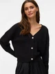 Кардиган вязаный женский Vero Moda 10343349 XL Black (5715866947813) - изображение 1