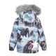 Термокуртка Molo Hopla Fur Mammoth, цвет голубой, размер 98 (5W21M301.6354) - изображение 6