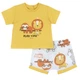 Костюм Chicco Play time: футболка та шорти, колір помаранчевий, розмір 56 (090.75865.049) - зображення 1