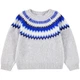 Джемпер вовняний Molo Baes wool Nordic Blues, колір сірий, розмір 110/116 (1W25K202.9600) - зображення 1