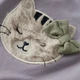 Утеплені штани Name it Cute Cat, колір бузковий, розмір 56 (261.13251695.LGRA) - зображення 4