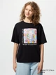 Футболка хлопковая женская Uniqlo 877068785 S Черная (1159856459) - изображение 12