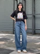 Футболка хлопковая женская Uniqlo 877068785 S Черная (1159856459) - изображение 18