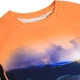 Футболка-рашгард для купання Molo Neptune Into The Sunset, колір блакитний, розмір 122/128 (8S26P204.5194) - зображення 4