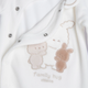 Велюровый комбинезон Chicco Cuddly Bunny, цвет белый, размер 68 (091.00297.030) - изображение 2