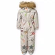 Зимовий термокомбінезон Molo Polaris Fur Arty Emotions, колір бежевий, розмір 116 (5W25N204.9370) - зображення 4