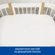 Простынь на резинке Piccolino Sweet Dreams, 70х100 см, поплин, цвет белый (202507.06.1) - изображение 2