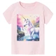 Футболка Name it Fairy Unicorn, цвет розовый, размер 80 (241.13227502.PPIN) - изображение 1