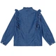 Рубашка джинсовая Molo Raphaella Mid Blue Wash, цвет синий, размер 110/116 (2W24C202.8074) - изображение 2