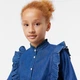 Рубашка джинсовая Molo Raphaella Mid Blue Wash, цвет синий, размер 110/116 (2W24C202.8074) - изображение 4