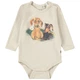 Боди Molo Foss Doggy Portrait, цвет бежевый, размер 62 (6W25B203.9634) - изображение 1