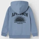 Толстовка Name it Rayan Blue, цвет голубой, размер 116 (241.13228170.TROP) - изображение 2