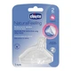 Соска силиконовая Chicco Natural Feeling, средний поток, 2м+, 1 шт (81023.10) - изображение 2