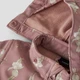Комбинезон Name it Softshell Abigail, цвет розовый, размер 62/68 (253.13240632.WOOD) - изображение 4