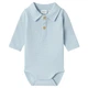 Боді Name it Mason Blue, колір блакитний, розмір 62 (251.13236005.NMIS) - зображення 1