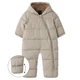 Комбинезон Name it Latte Dream, цвет бежевый, размер 50/56 (253.13230878.PCAS) - изображение 1