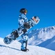 Термоштани гірськолижні Molo Jump Pro Arty Mountains, колір блакитний, розмір 116 (5W25I101.9366) - зображення 2