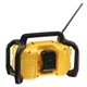 Зарядний пристрій-радіоприймач DeWALT DCR029 220 В акумулятори DeWALT XR вага 3.53 кг (DCR029) - зображення 5