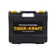 Гвинтоверт акумуляторний ударний TigerKraft GR300 PRO (21V, 3Ah, 200 Нм) Безщітковий гвинтоверт з двома АКБ в кейсі - зображення 13