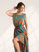 Платье ISSA PLUS 15564 XXL бирюзовое (issa2007682794720) - изображение 4