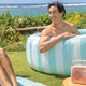 Детский круглый надувной бассейн Intex Coastal Luxe Pool 168×53 см, 462 л, бассейн для детей от 3 лет для двора и дачи - изображение 7