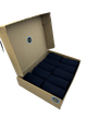 Набір чоловічих бавовняних шкарпеток Cool Socks Cotton Classic Navy, темно-сині високі (10 пар) розмір 43-46 - изображение 3