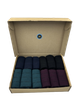 Набір чоловічих бавовняних шкарпеток Cool Socks Cotton Classic Color Collection, різнокольорові високі (12 пар) розмір 43-46 - изображение 1