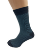 Набір чоловічих бавовняних шкарпеток Cool Socks Cotton Geometry Color Collection, високі з геометричним візерунком (12 пар) розмір 38-42 - изображение 4