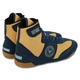 Борцовки замшевые Fistrage Fight Gear 7747 размер 36 Beige-Deep Blue - изображение 5