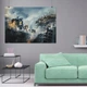 Постер Тихоокеанський Рубіж, меха, кайдзю, Pacific Rim, A0+ 106×149 см (id1782) - зображення 8