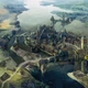 Постер Ведьмак, замок Белый Мост, Темерия, Witcher, White Bridge, Temeria, A3 27×42 см (id2100) - изображение 3