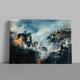 Інтер'єрна картина Тихоокеанський Рубіж, меха, кайдзю, Pacific Rim, 60×85 см (id1782) - зображення 1