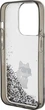 Панель Karl Lagerfeld Liquid Glitter Choupette для Apple iPhone 15 Pro Transparent (3666339164218) - зображення 6
