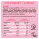 Кето-батончик Fizi Strawberry+almond, 45 г - зображення 8