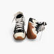 Женские кеды высокие с вышивкой Converse Motion Platform черные 36 - изображение 5