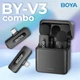 Мікрофон BOYA BY-V3 combo Type-C/Lightning Black ( 22017 ) - изображение 7