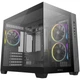 Корпус DeepCool CG330 3F Black (R-CG330-BKNGM3-G) без БЖ ( 29387 ) - зображення 1