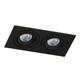 Точковий світильник AZzardo CARO 2 SQUARE BLACK AZ2437 - зображення 1