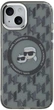 Панель Karl Lagerfeld IML Monogram Karl & Choupette Head MagSafe для Apple iPhone 15 Black (3666339284886) - зображення 3