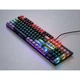 Клавіатура Vinga KBGM-090 LED Blue Switch USB Grey/Black (KBGM-090BL Grey/Black) - зображення 2