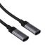 Переходник 2в1 Acefast J14 USB-C x USB-C/USB-C для одновременной зарядки и аудио Black (19449) - изображение 3