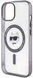Панель Karl Lagerfeld IML Choupette's Head MagSafe для Apple iPhone 15 Transparent (3666339162030) - зображення 5