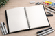 Скетчбук для эскизов, блокнот для рисования 30 листов, 160 г/м² Sketch Book CLBZ-003-16K на спирали - изображение 2