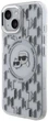 Панель Karl Lagerfeld IML Monogram Karl & Choupette Head MagSafe для Apple iPhone 15 Transparent (3666339285302) - зображення 2