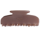 Краб для волос темно-бежевый Barrette La France Retro Acrylic Hair Clip 8.2 см - изображение 1