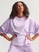 Футболка хлопковая женская Adidas ALL SZN Soft Lux Loose Sportswear JW5069 S Фиолетовая (4068808547338) - изображение 10