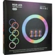Лампа RGB 56см 2 USB черный для блогеров и фотографов с пультом управления SMD светодиоды - изображение 2